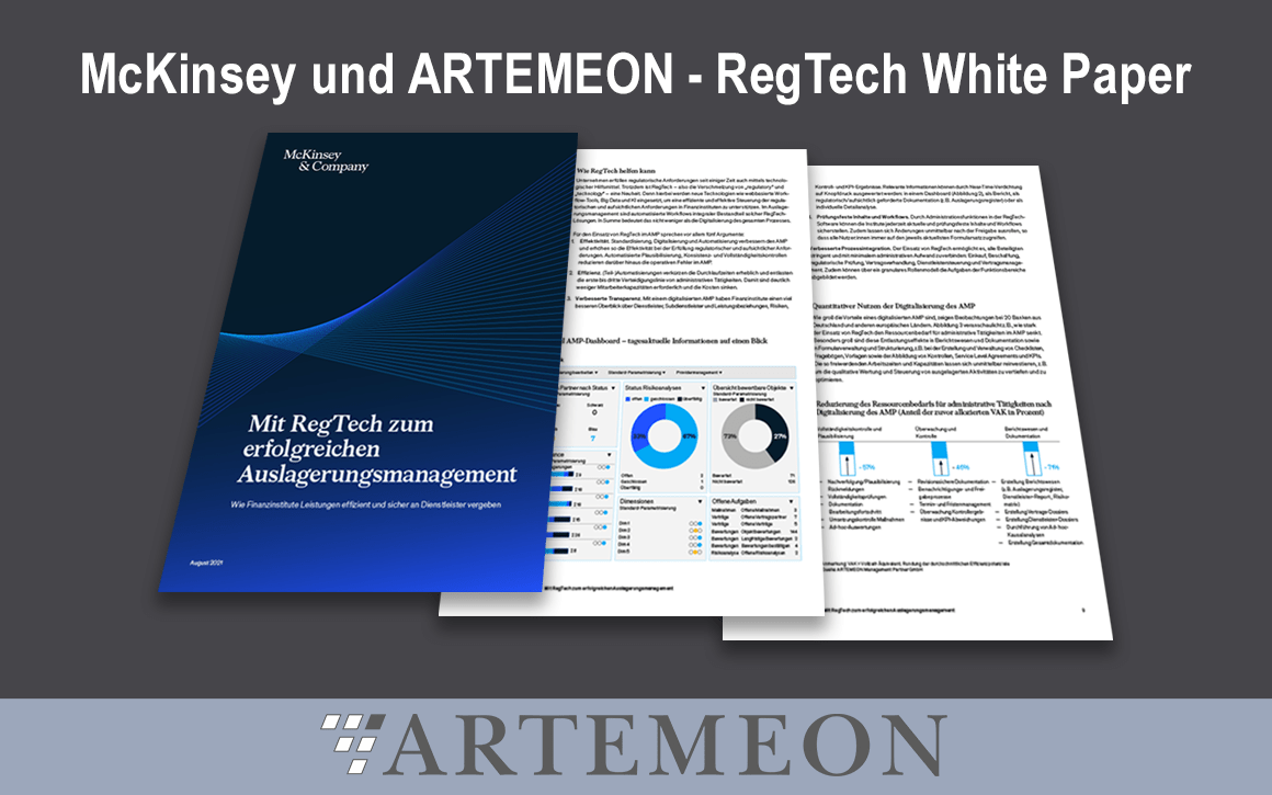 McKinsey und ARTEMEON veröffentlichen RegTech White Paper