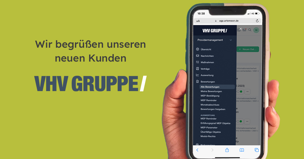 VHV Gruppe nutzt VAM@ARTEMEON Software